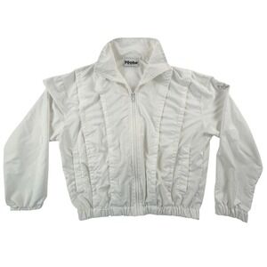 Roche Womens S Windbreaker Jacket Golf Challenge at Manele Hawaii White Vintage